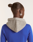 Damson Madder Bonnet with Tie Detail in Charcoal