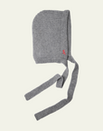 Damson Madder Bonnet with Tie Detail in Charcoal