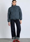 Damson Madder Pearl Puffer - Navy Gingham