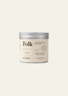 FieldDay 'Gather' Folk Tin Candle - Fireside & Leather