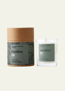  Fir, Pine & Clove Vegetable Wax Candle