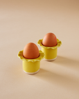 Frilly Ceramic Egg Cup