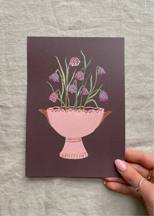  "Fritillaria" by Harriet Watson a5 print