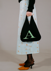 HADES Wool Alphabet A Wool Knit Bag