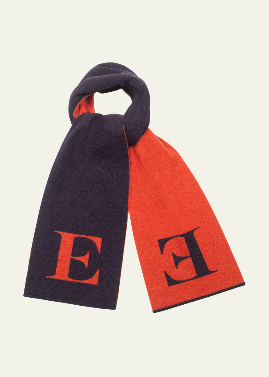 HADES Wool Alphabet E Scarf