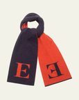 HADES Wool Alphabet E Scarf