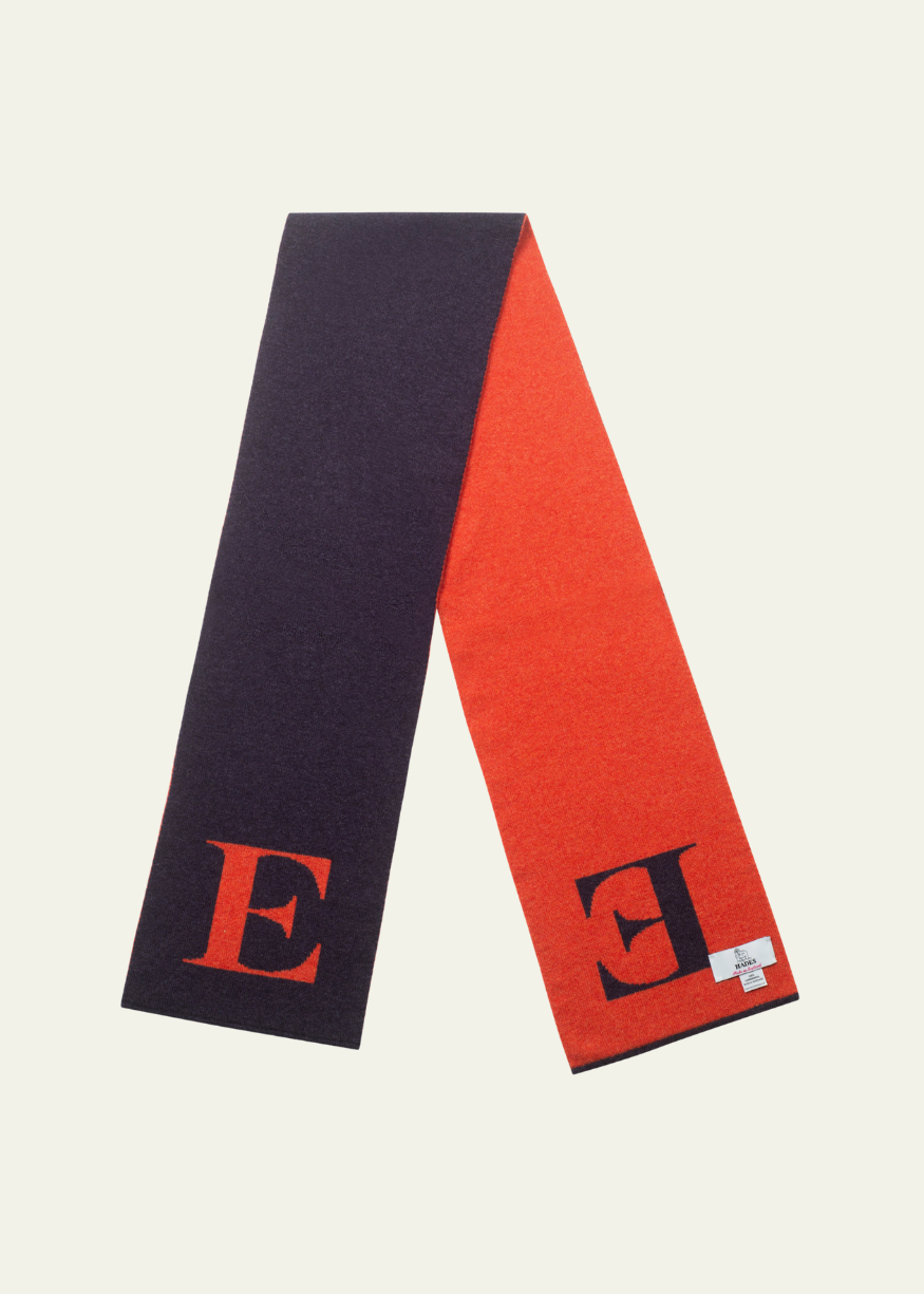 HADES Wool Alphabet E Scarf