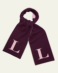 HADES Wool Alphabet L Scarf