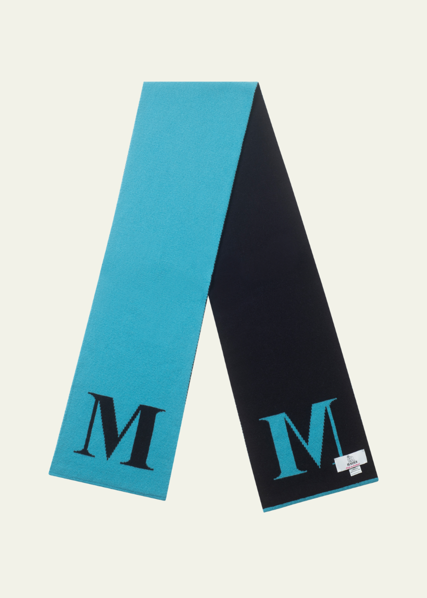 HADES Wool Alphabet M Scarf