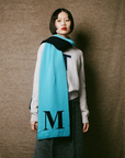 HADES Wool Alphabet M Scarf