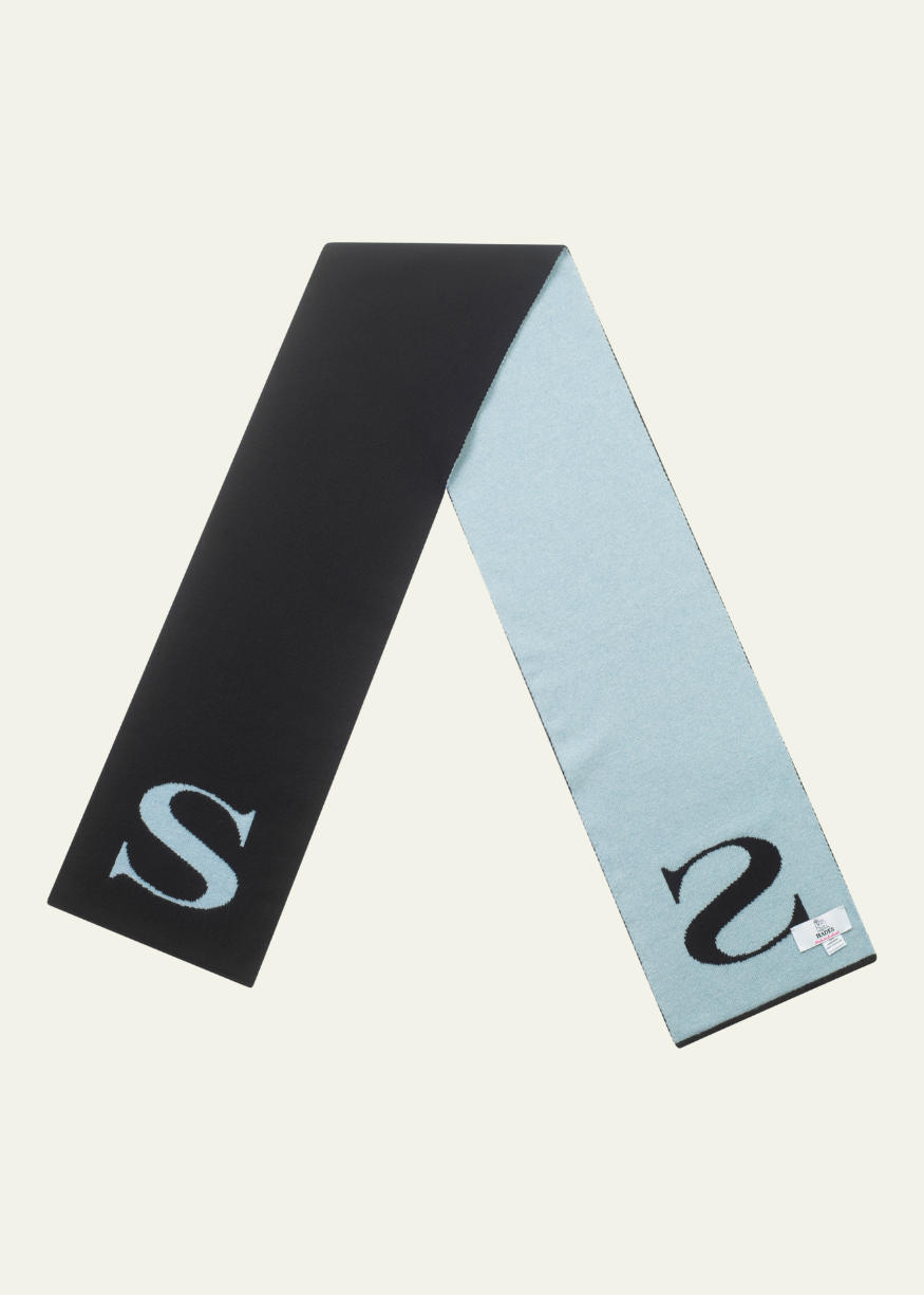 HADES Wool Alphabet S Scarf