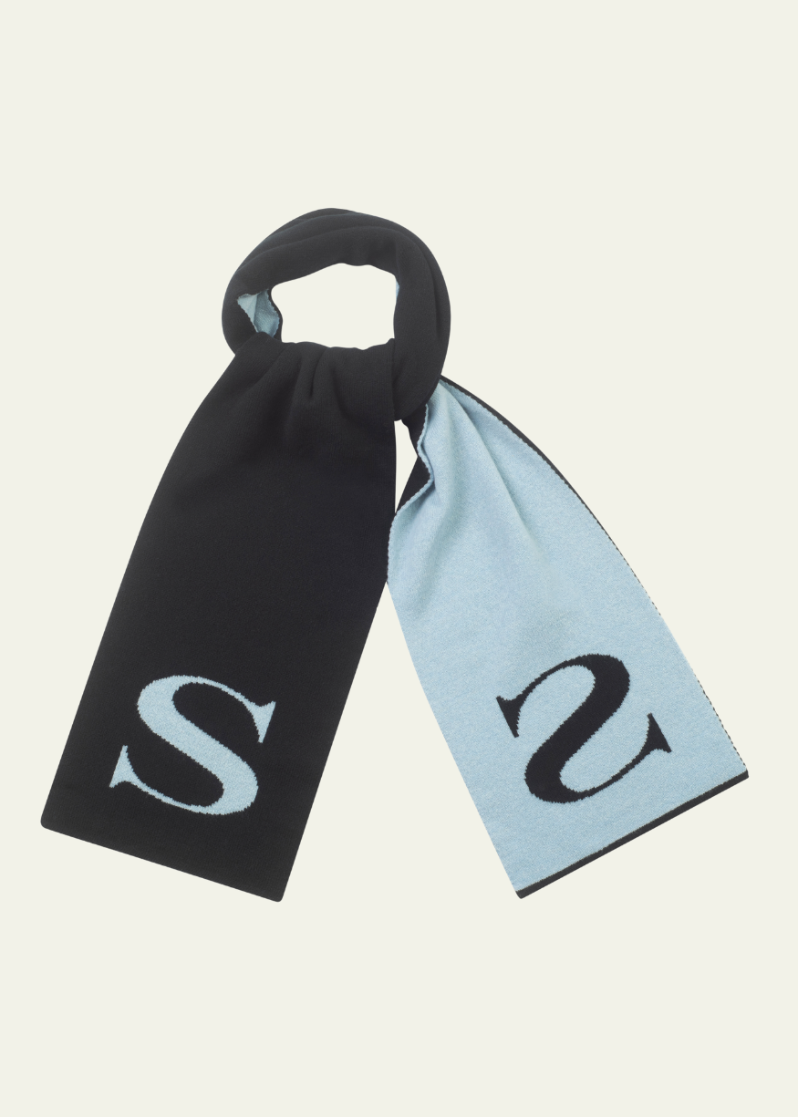 HADES Wool Alphabet S Scarf