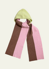 HADES Wool The Hooded Scarf | Light Pink