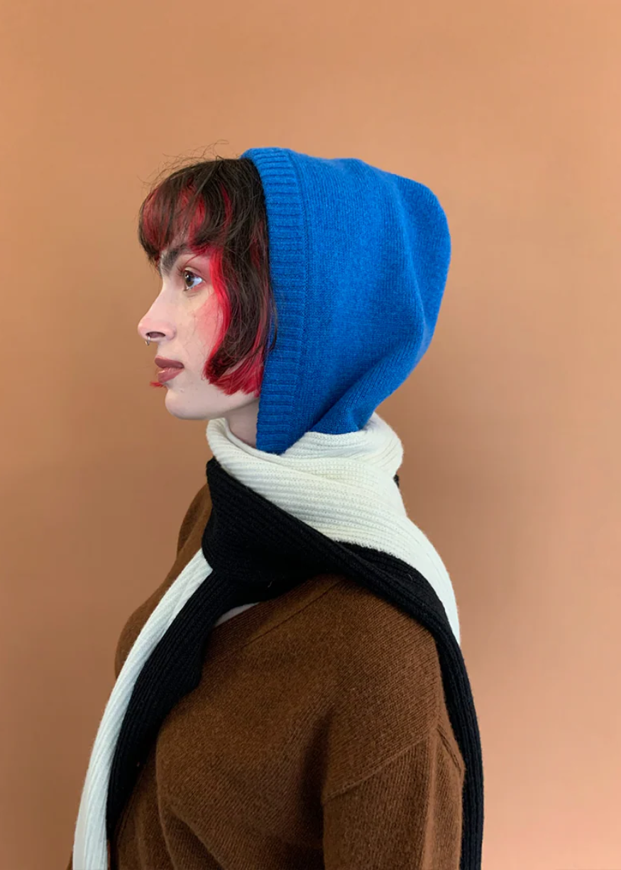 Hades Wool The Hooded Scarf | Neptune