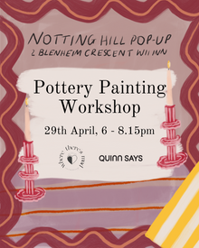  London Pottery Painting Workshop with Where There's Mud