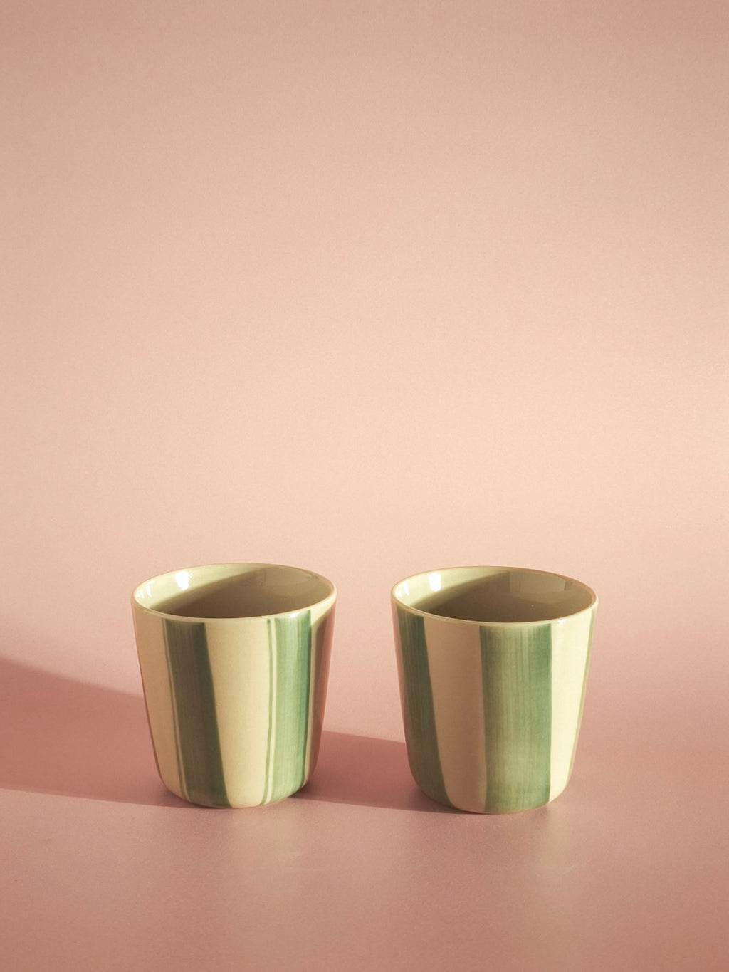 Kindred Mugs - Cornflower Beaker - Brushed Sage Green - Small (Set of 2)