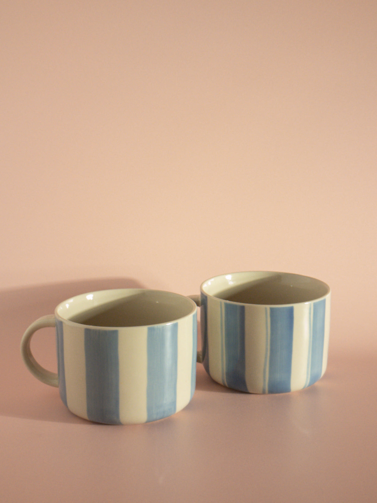 Kindred Mugs - Cornflower Mug - Brushed Light Blue - Large (Set of 2)