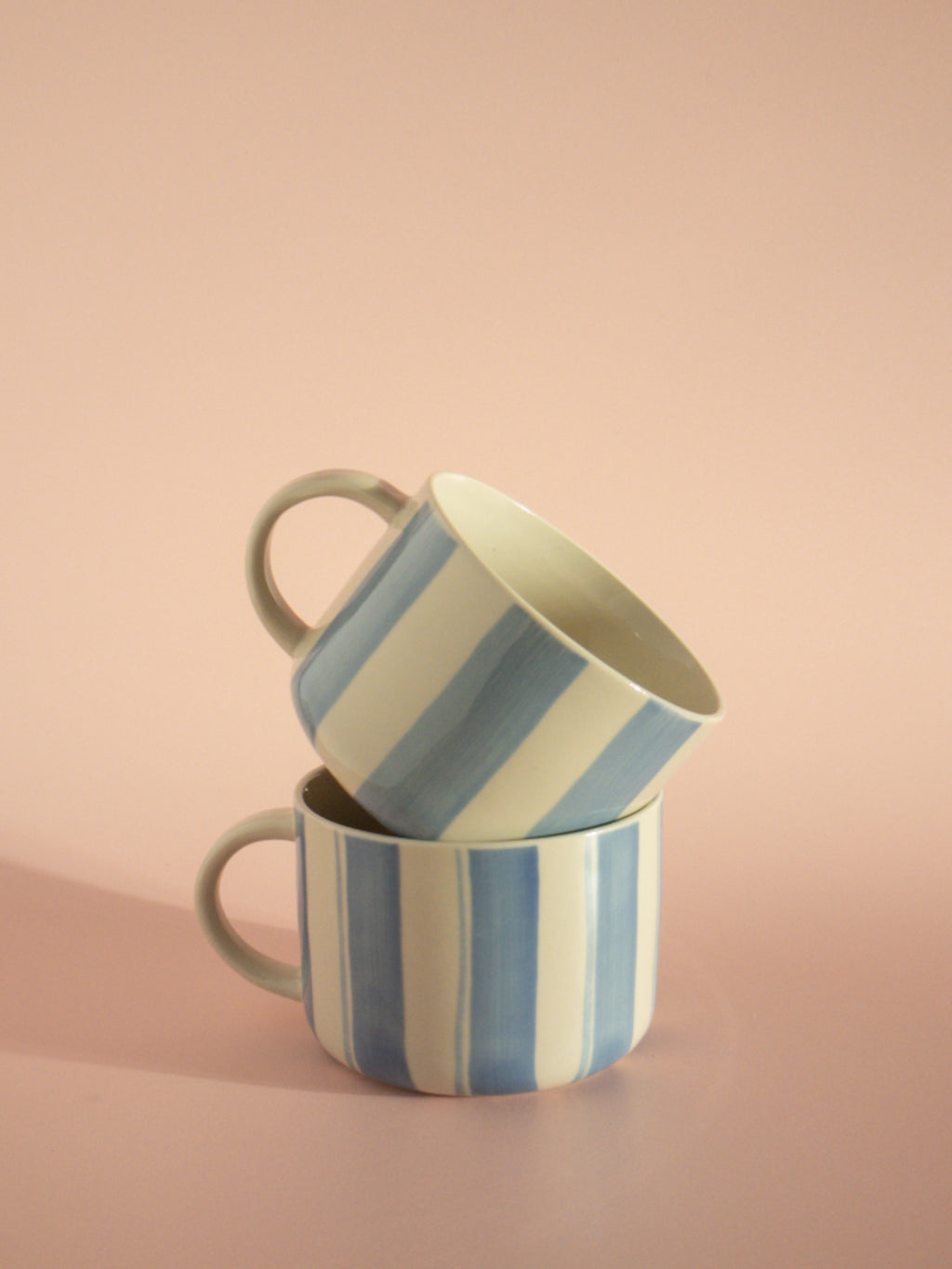 Kindred Mugs - Cornflower Mug - Brushed Light Blue - Large (Set of 2)