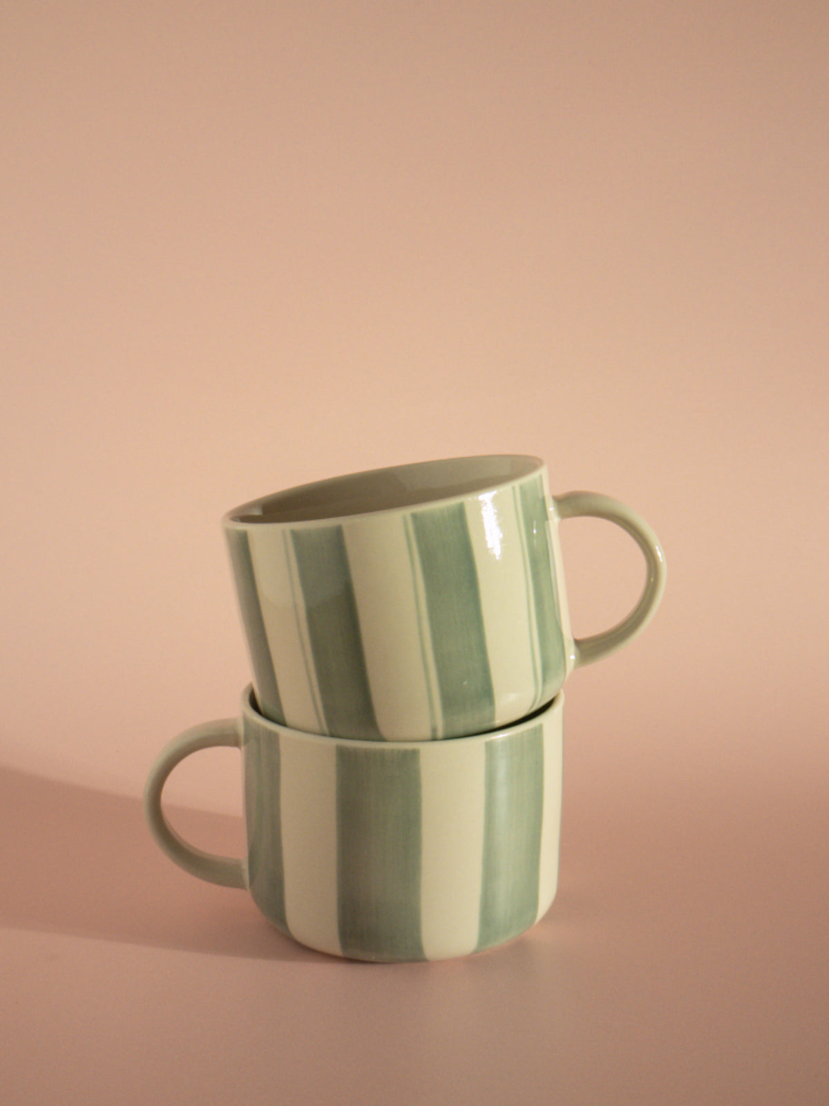 Kindred Mugs - Cornflower Mug - Brushed Sage Green - Large (Set of 2)