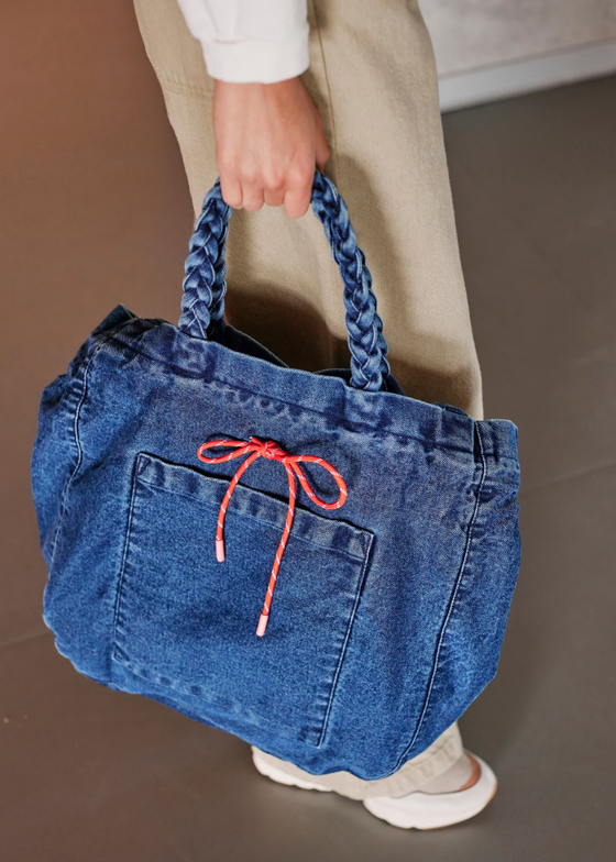 Indi & Cold Denim Shopper Bag