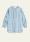 Indi & Cold Relaxed Denim Shirt