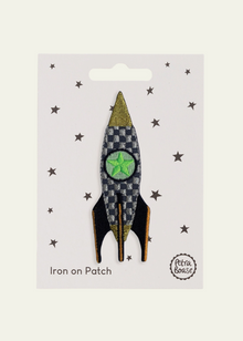  Iron on Patch - Rocket