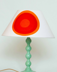 Bauhaus Screen Printed Linen Lampshade by Jessie De Salis