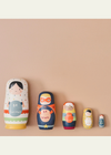 Kids Wooden Nesting Dolls