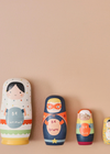 Kids Wooden Nesting Dolls