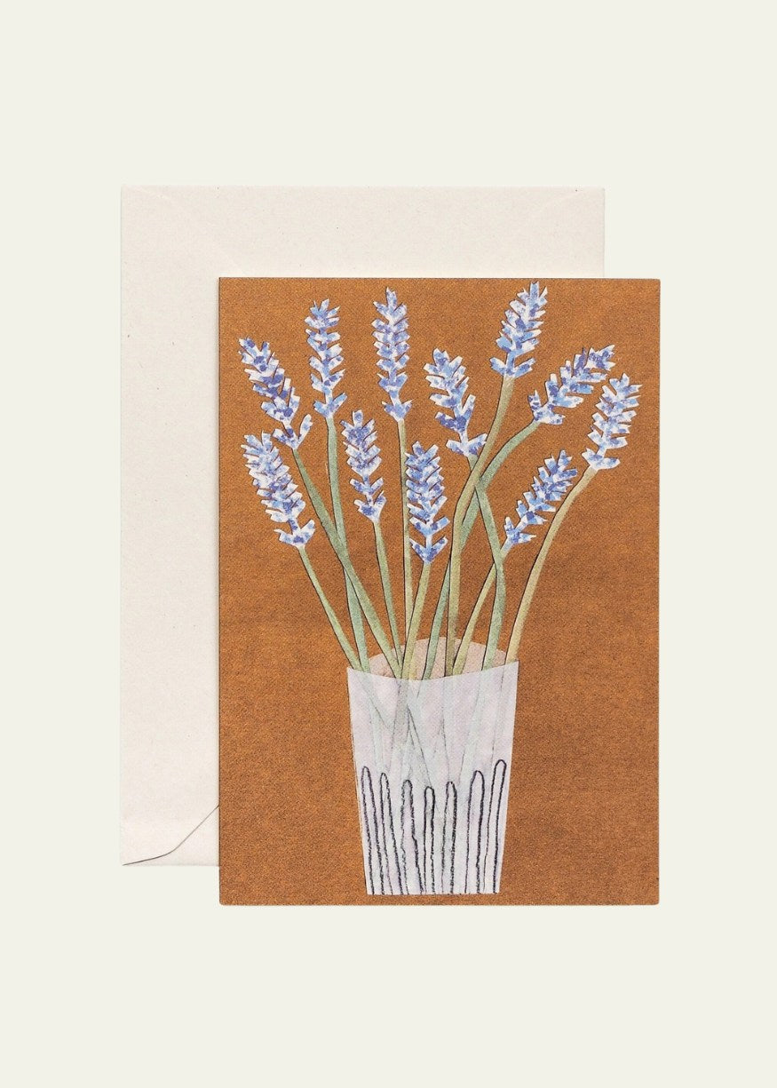 Lavender Greetings Card