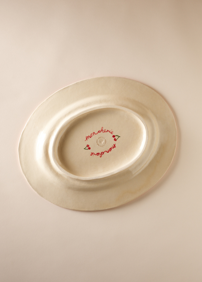 Limited Edition Cherry Serving Platter by Where There's Mud