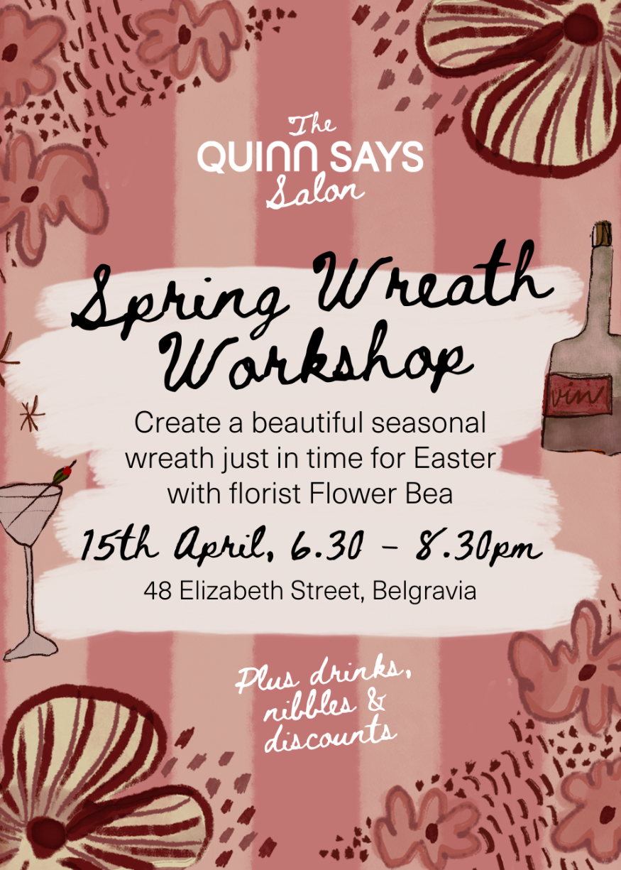 London Spring Wreath Workshop with Bea Forrester