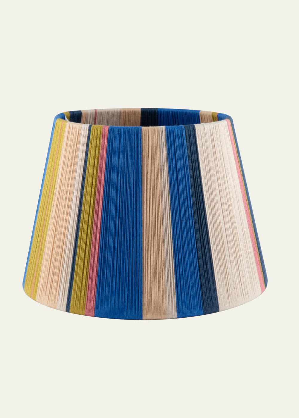 LovingString Handwoven String Lampshade in Blue