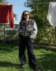 Maison Anana Navy Lilya Cord Trousers