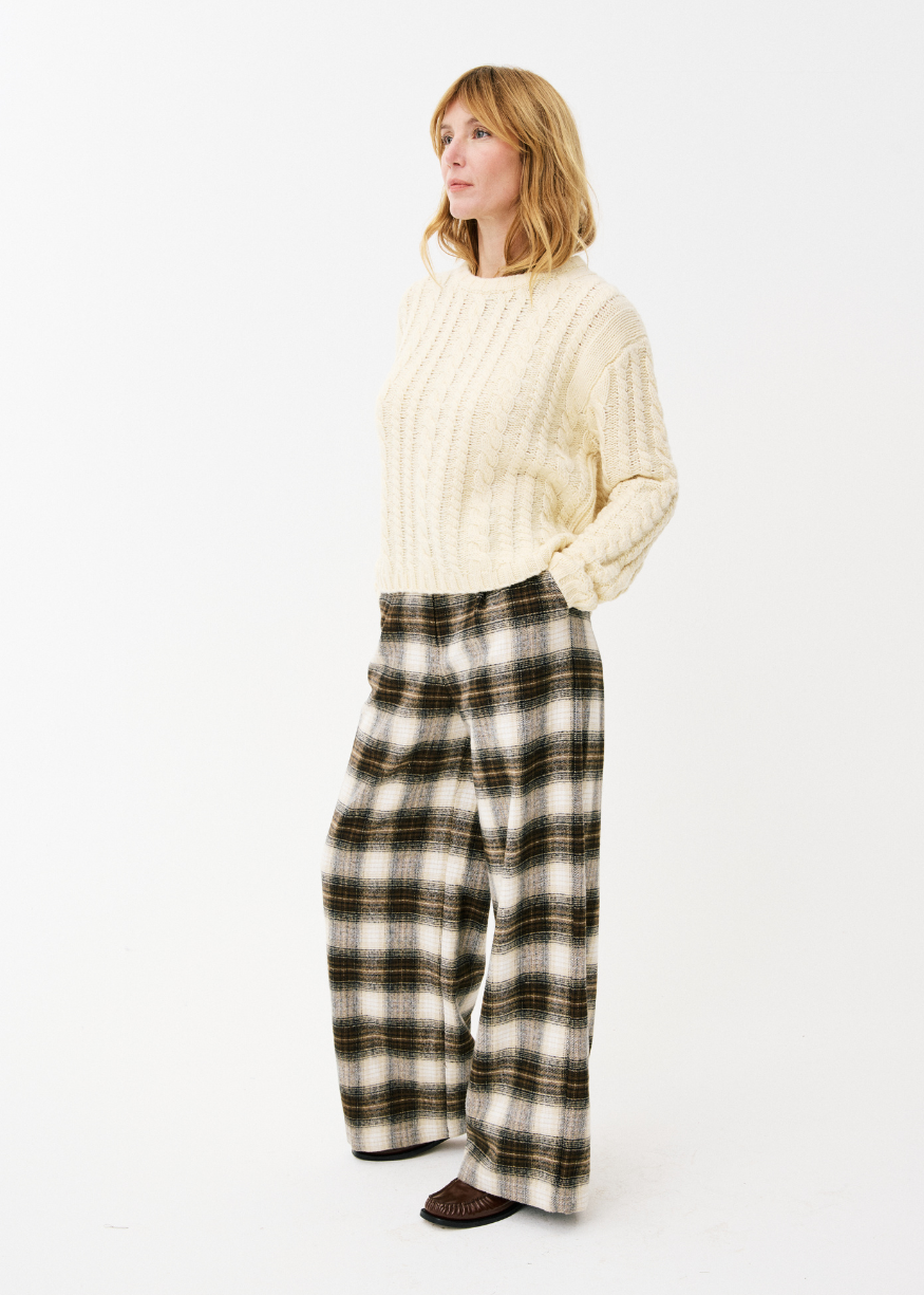 Maison Anana Ellora Trousers in Brushed Cotton