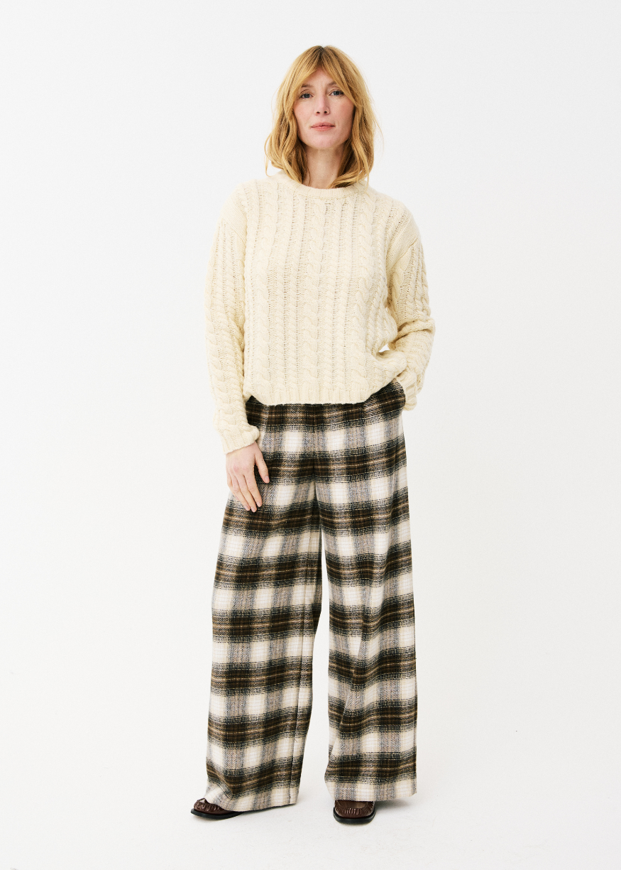 Maison Anana Ellora Trousers in Brushed Cotton