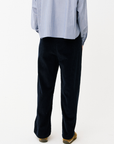 Maison Anana Navy Lilya Cord Trousers