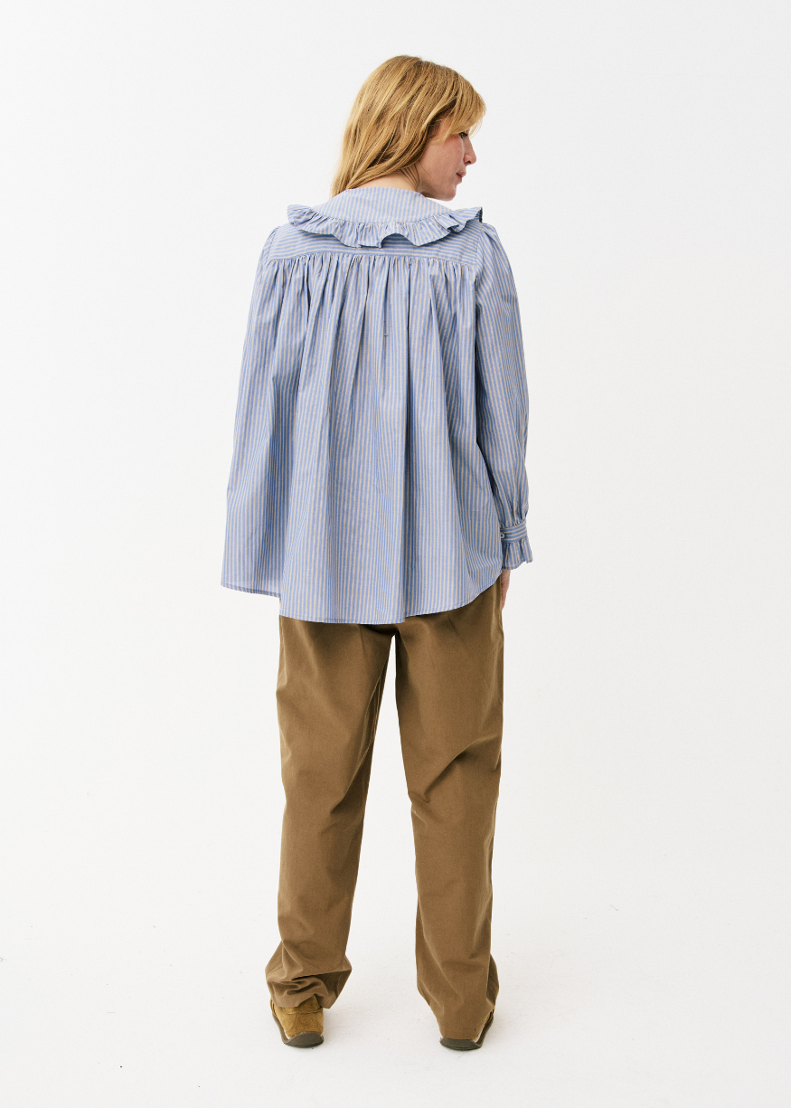Maison Anana Steffi Blue Stripe Shirt
