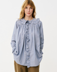 Maison Anana Steffi Blue Stripe Shirt