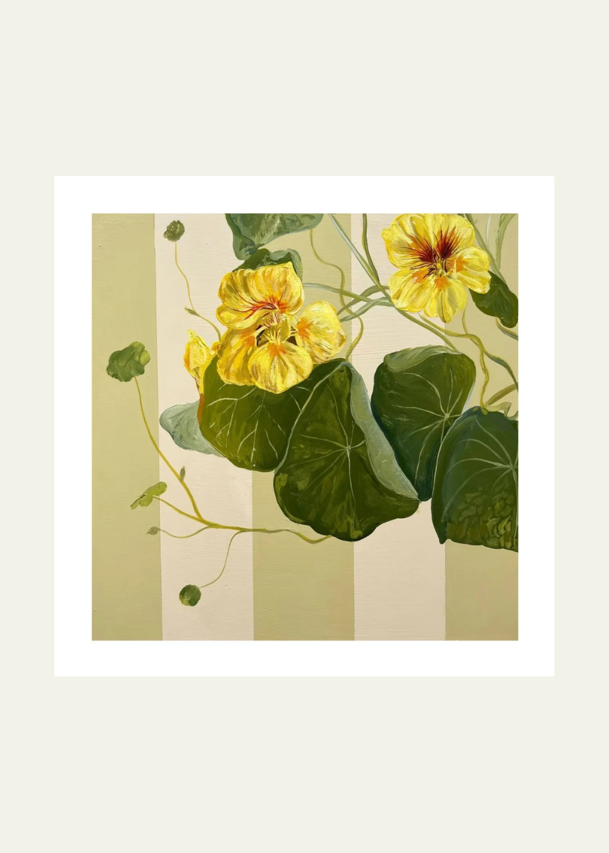 Nay Bellamy Yellow Nasturtium Print, Giclée