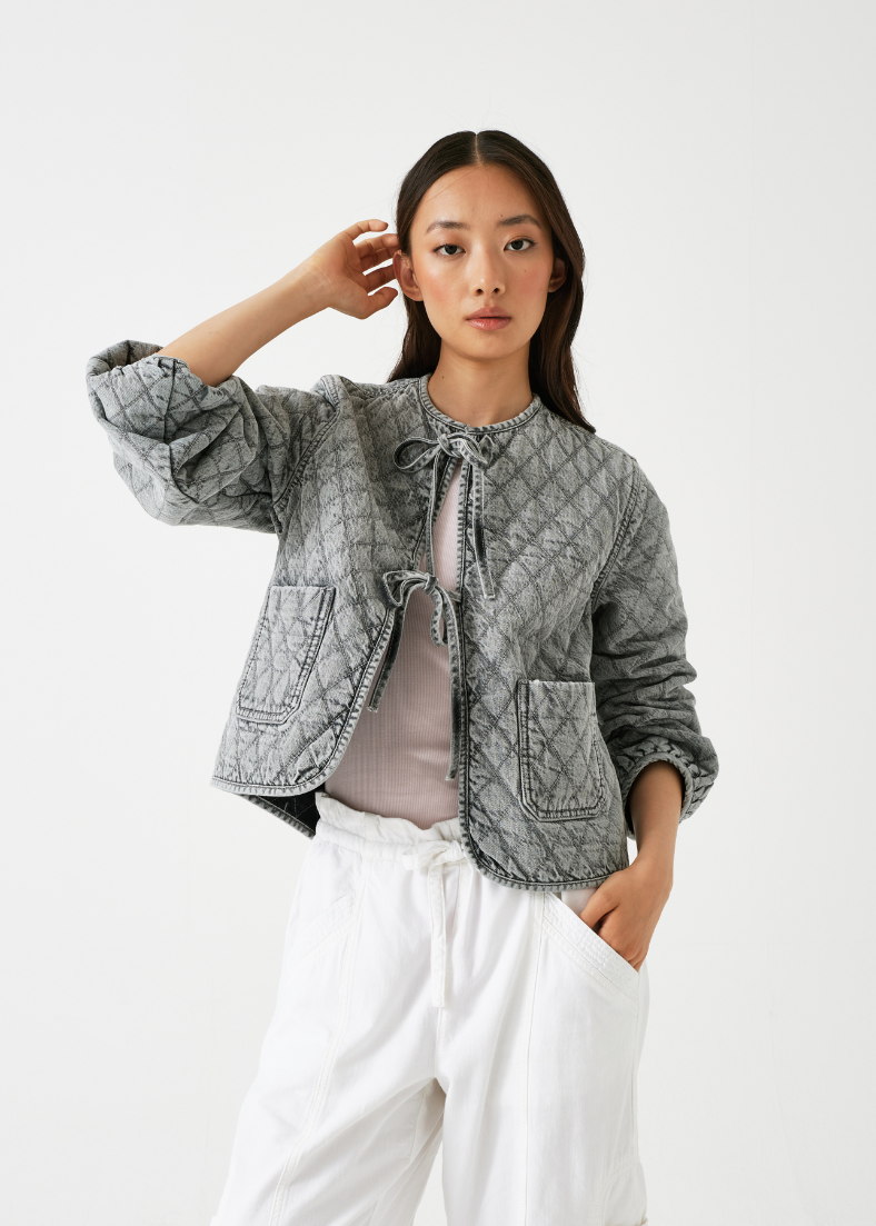 Seventy + Mochi Aria Jacket in Silver Lining