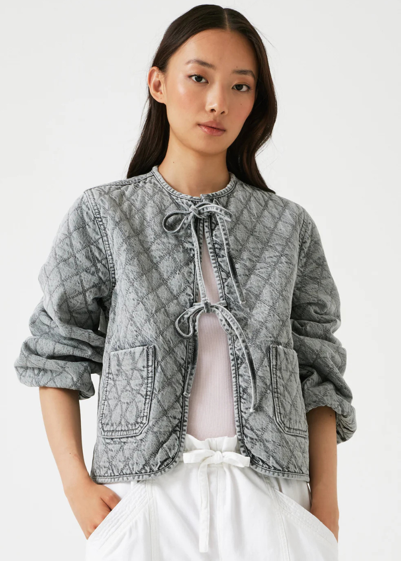 Seventy + Mochi Aria Jacket in Silver Lining