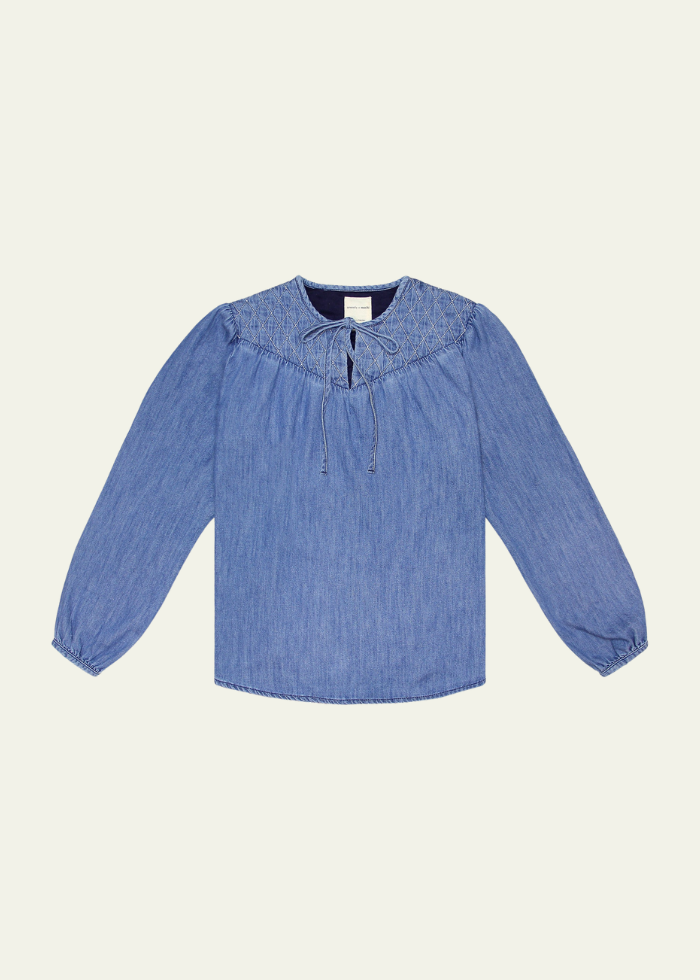 Seventy + Mochi Clio Blouse in Mid Vintage