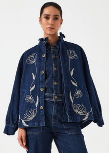  Seventy + Mochi Flor Pablo Jacket in Americana