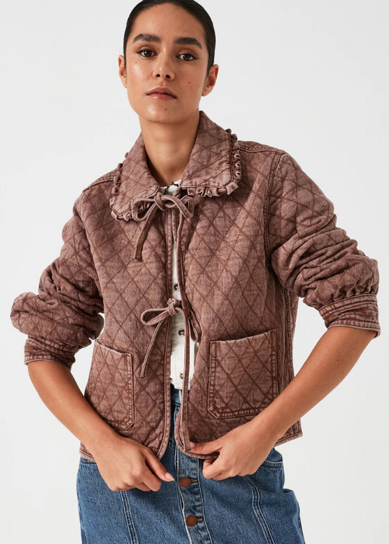 Seventy + Mochi Heidi Jacket in Washed Mocha