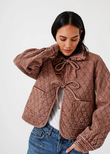  Seventy + Mochi Heidi Jacket in Washed Mocha