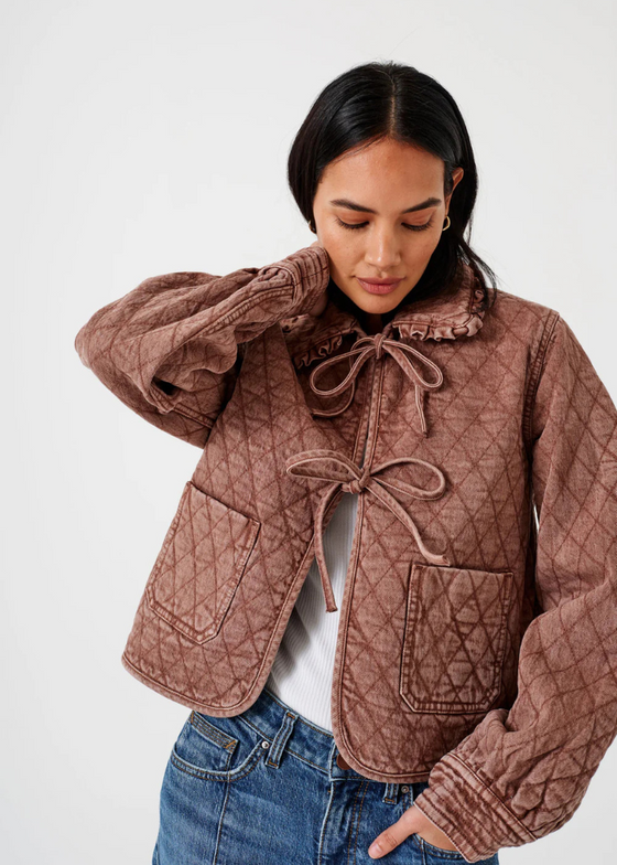 Seventy + Mochi Heidi Jacket in Washed Mocha