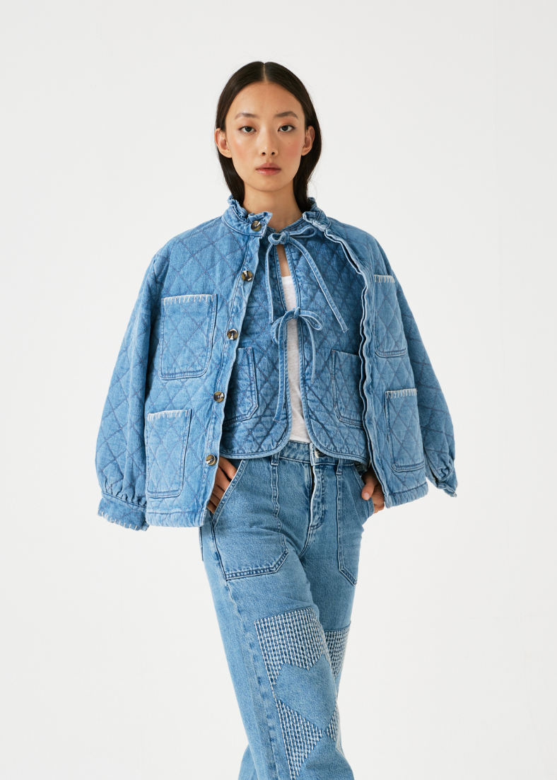 Seventy + Mochi Quilted Pablo Jacket in Rodeo Vintage