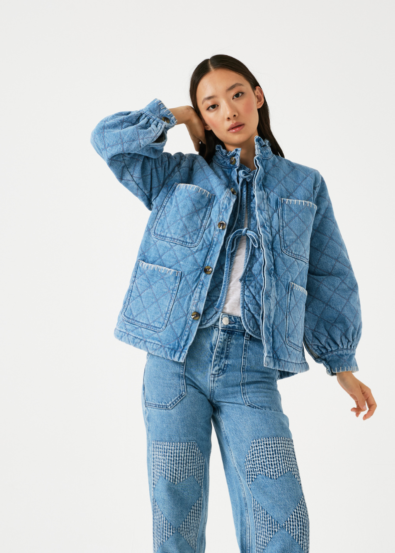 Seventy + Mochi Quilted Pablo Jacket in Rodeo Vintage