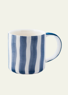  Striped Mug - Denim Blue